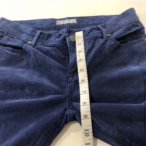 Free People royal blue corduroy low cut jeans S:27 - Picture 6 of 13